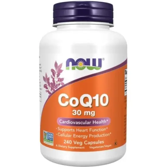 CoQ10 30mg by Now Foods  -  240 Capsule image {2}