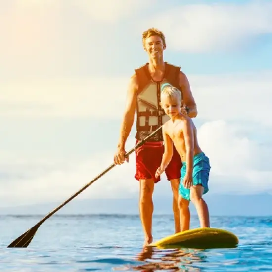 O'Brien Men's Recon Elongated Flex Fit Neoprene CGA Safety Life Jacket with V Split Back and Shoulder Panels image {4}