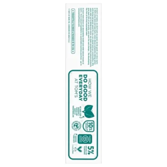 Tom's of Maine Cinnamon Clove Whole Care Anticavity Toothpaste - Case of 6/4 oz image {4}