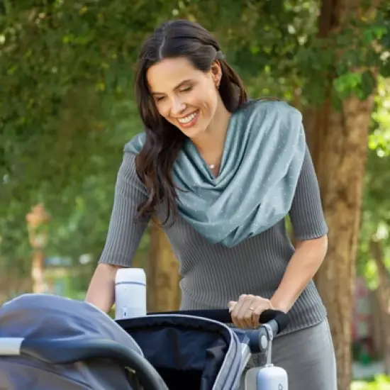 Milkmakers Antimicrobial Multi-Use 5-in-1 Nursing cover - Hipsteria Dots image {6}