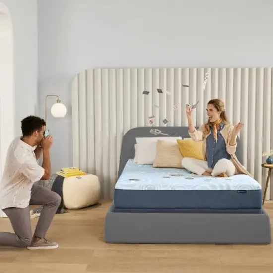 Serta Perfect Sleeper 10" Gel Memory Foam Cooling Mattress image {7}