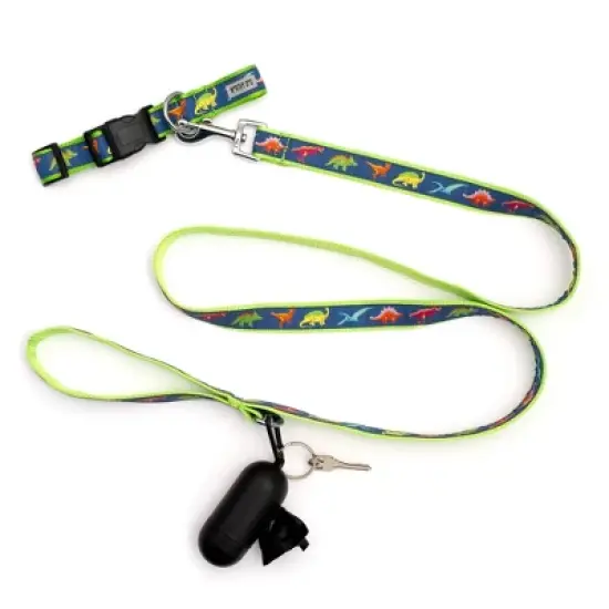 The Worthy Dog Dino Dog Leash image {1}