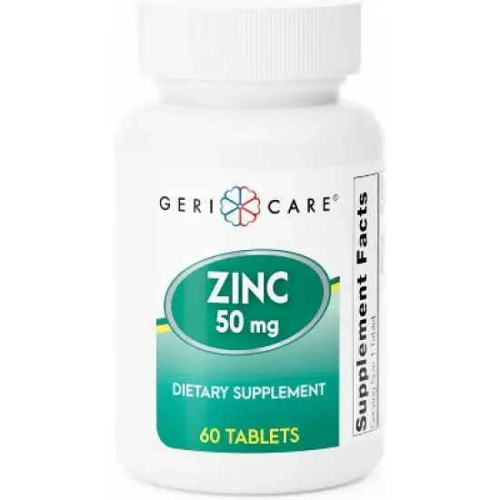 Geri Care Zinc 50mg Tablets, 60 Count image {4}