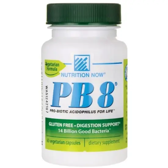Nutrition Now Probiotics PB 8 Pro-Biotic Acidophilus - 60ct image {2}