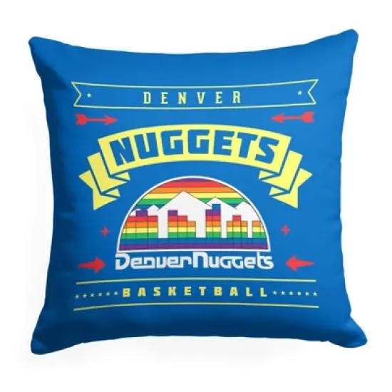 NBA Denver Nuggets Hardwood Classics Printed Throw Pillow image {5}
