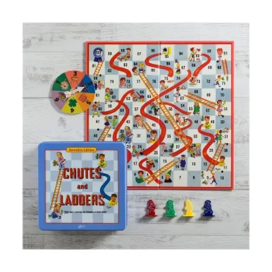 Nostalgia Tin - Chutes and Ladders Board Game image {1}