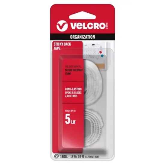 VELCRO Brand - Small - Nylon - Hook and Loop Fastener - 18 in. - 1 Pack image {1}