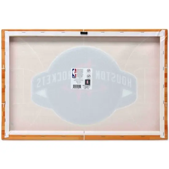 NBA Houston Rockets Court Canvas Wall Sign image {2}
