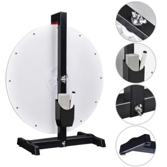 Winspin 12"/15"/18"/24" Spinning Prize Breeze Wheel Wall Mounted Tabletop Colorful Home Trade Show Carnival Game image {5}