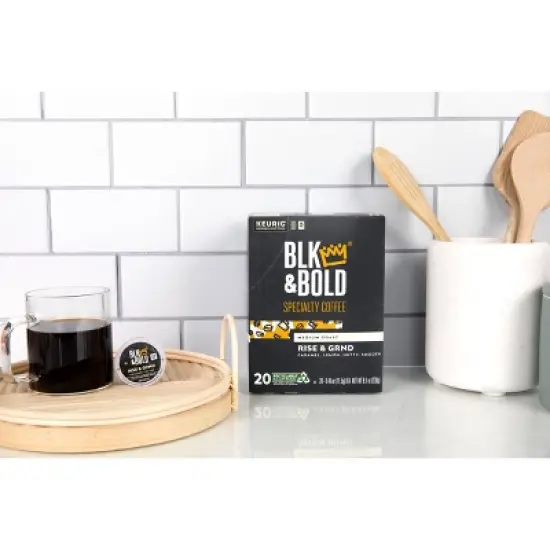 Blk & Bold Smoove Operator Dark Roast - Keurig K-Cup Coffee Pods 20ct image {3}