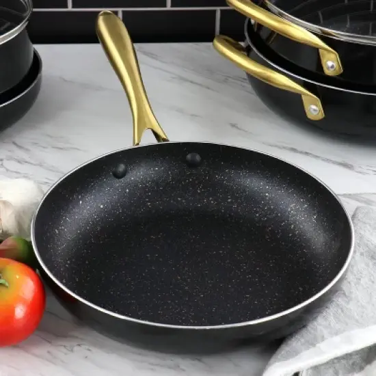 Gibson Home Ellsworth 9.5 Inch Aluminum Nonstick Frying Pan image {4}