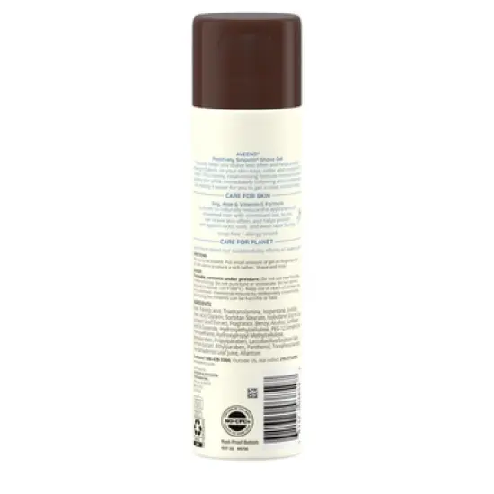 Aveeno Positively Smooth Shave Gel - 7oz image {1}