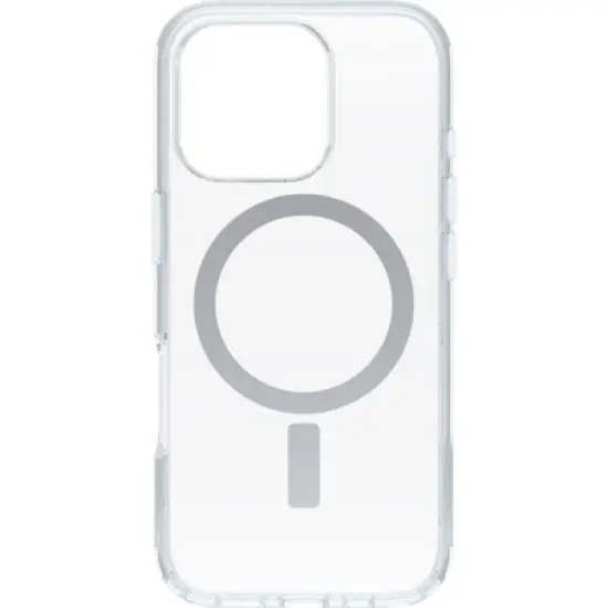 OtterBox Apple iPhone 16 Pro Symmetry Series Case with MagSafe - Clear: Solid Plastic Design image {2}