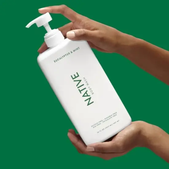 Native Eucalyptus and Mint Body Wash with Pump - 36 fl oz image {2}