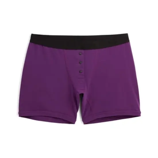 TomboyX 6" Fly Boxer Briefs Underwear, Cotton Stretch Comfortable Boy Shorts image {13}