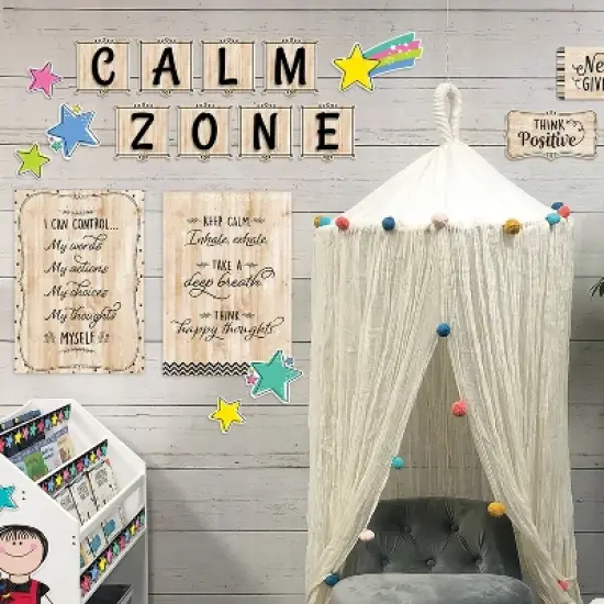 Creative Teaching Press&reg; Core Decor Loop-de-Loop on Wood 6" Designer Cut-Outs, Pack of 36 image {4}