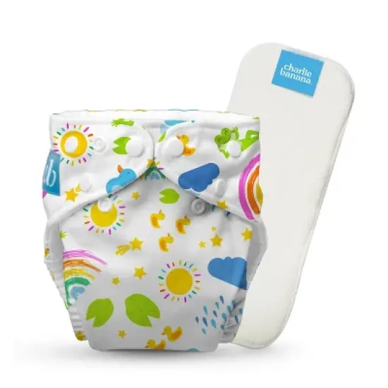 Charlie Banana One Size Reusable Cloth Diaper image {11}