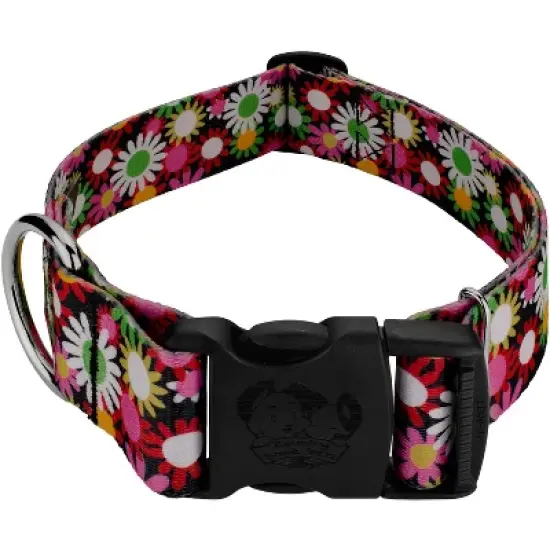 Country Brook Petz 1 1/2 Inch Deluxe Daisy Fields Dog Collar image {5}