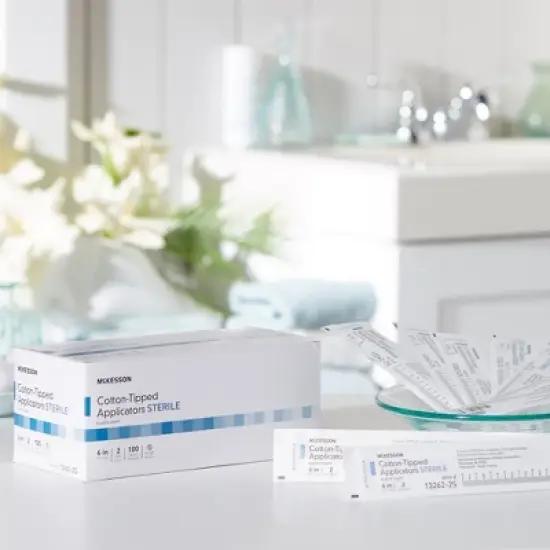 McKesson Swabstick 6'' Cotton Tip Sterile image {5}