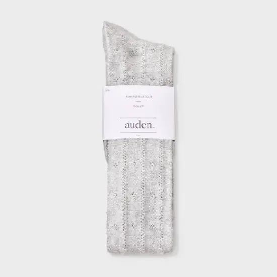 Women's Pointelle Super Soft Knee High Boot Socks - Auden&trade; 4-10 image {1}