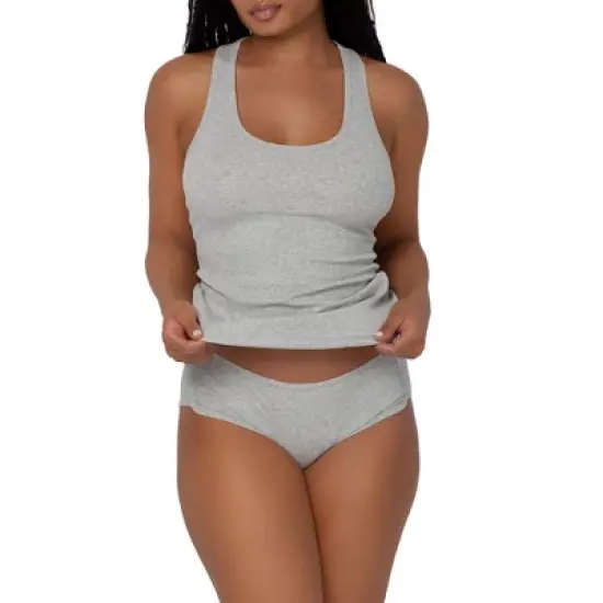 Smart & Sexy Comfort Cotton Rib Tank Top & Shorts Sleep Set image {4}