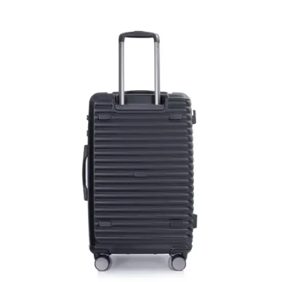 3 PCS Hardshell Luggage Set, PC+ABS Lightweight Suitcase with Two Hooks, Spinner Wheels, TSA Lock(21/25/29)-ModernLuxe image {6}