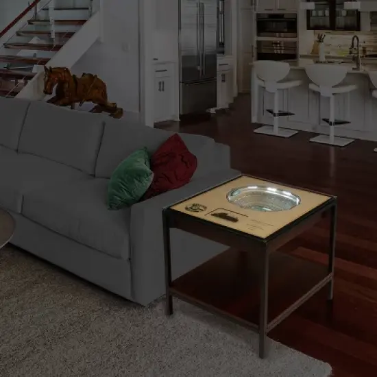 NFL Green Bay Packers 25-Layer StadiumViews Lighted End Table image {1}