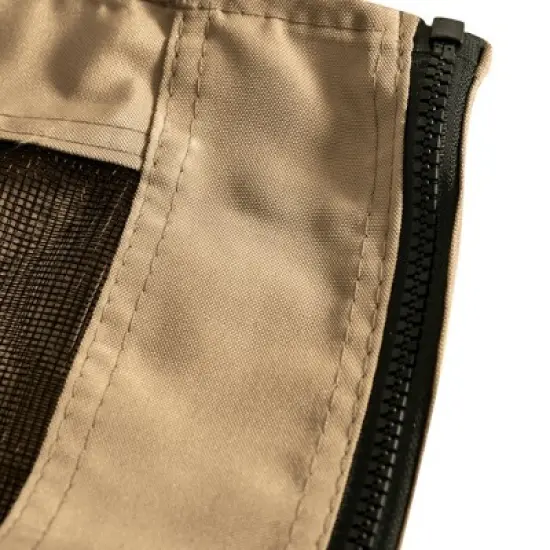 Outsunny Universal Mesh Sidewall Netting Replacement for Gazebos and Canopy Tents with Zippers, (Sidewall Only) image {5}