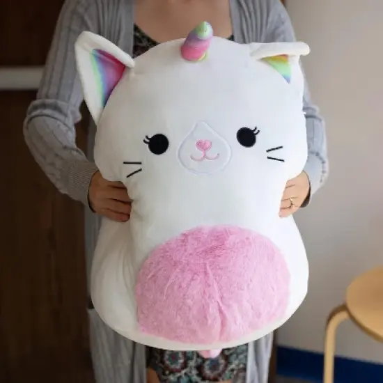Squishmallow 16 Inch Large Carlita The Caticorn - Collectible Soft & Squishy Cat Unicorn Stuffed Animal Toy - Gift for Kids, Girls & Boys image {3}