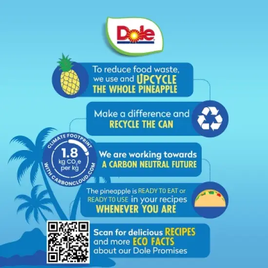 Dole Pineapple Chunks in Juice - 20oz image {2}