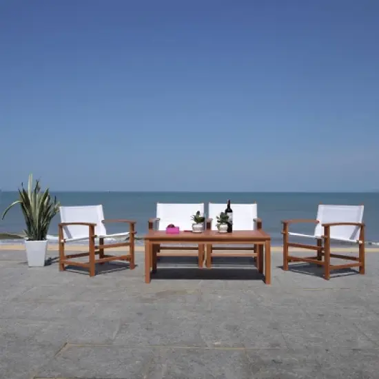 Mardin 4pc Living Set - Natural/Beige - Safavieh image {2}