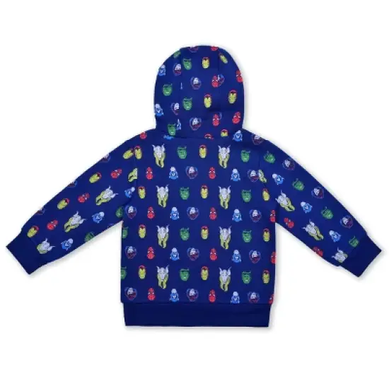 Marvel Boy's Super Hero Marvel Comics 2 Piece Coordinates, Pullover Hoodie and Jogger Pants Set image {2}