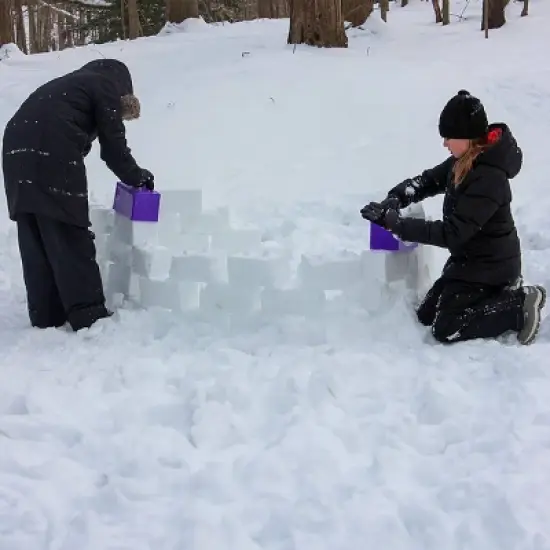 Emsco ESP Kid's Snow and Sand Castle Mega Brick Maker Snow Toy image {6}