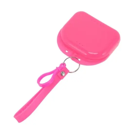 Unique Bargains Compact Braces Box with Lanyard 1 Pc image {16}