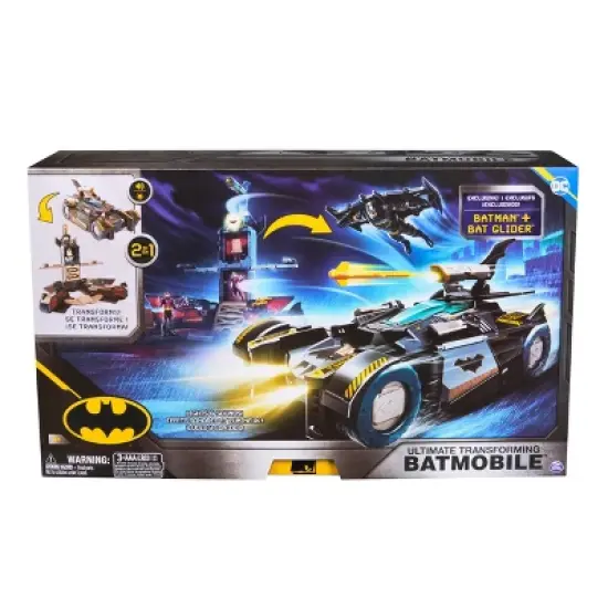 DC Comics Batman Ultimate Transforming Batmobile Playset with Projectiles image {4}