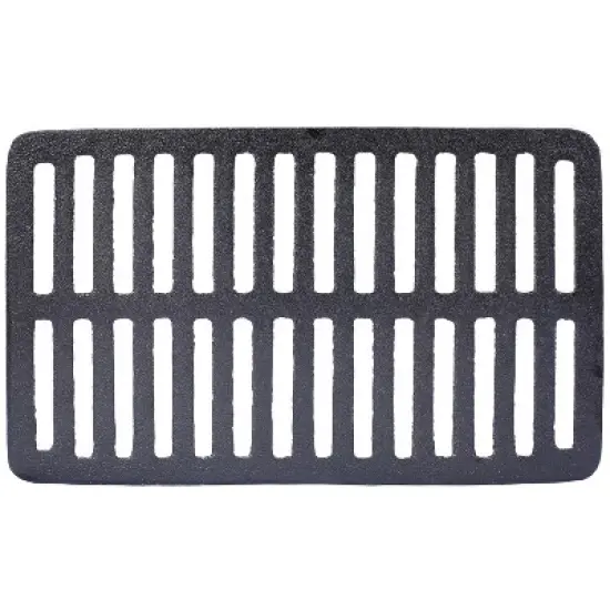 Oval Cast Iron Grill Outdoor, Portable Charcoal Grill and Tabletop Cast Iron Skillet,100% Cast Iron, Enameled, Small Charcoal Grill,Hibachi Grill image {12}