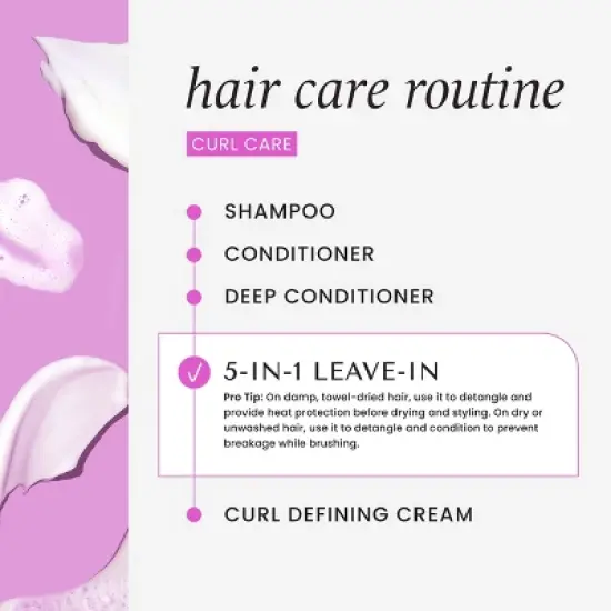 Hask Curl Care 5-in-1 Leave In Spray - 6 fl oz image {6}