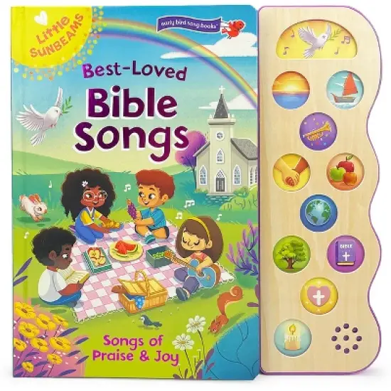Best-Loved Bible Songs (Little Sunbeams) - by  Rose Nestling (Board Book) image {1}