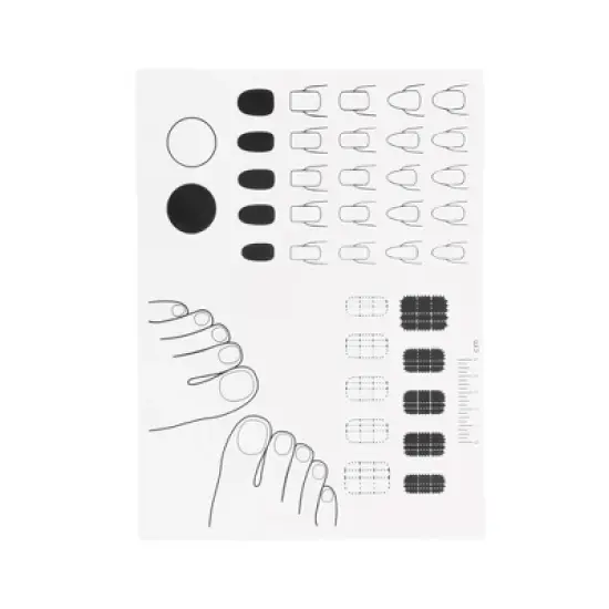 Unique Bargains Foldable Nail Art Stamping Mat 1 Pc image {8}