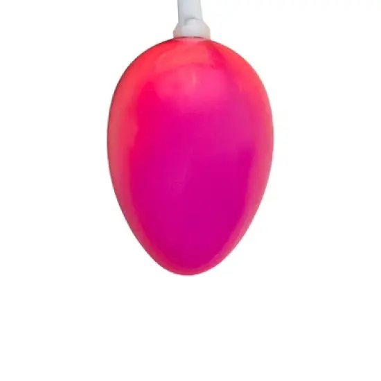 Northlight 10-Count Pearl Multi-Colored Easter Egg String Light Set, 7.25ft White Wire image {8}