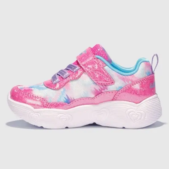S Sport By Skechers Toddler Girls' Laura Hearts Print Sneakers - Pink image {1}