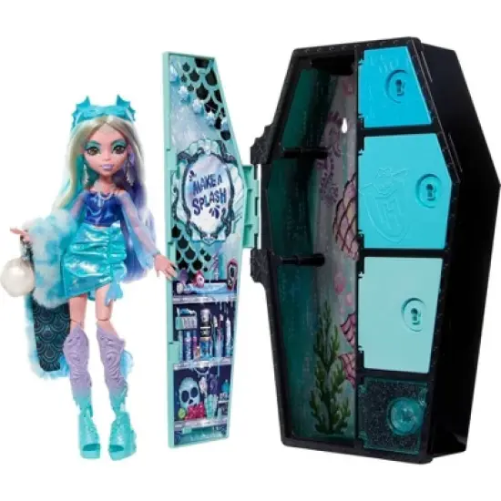 Monster High Skulltimates Secrets Fearidescent Lagoona Blue Fashion Doll image {5}