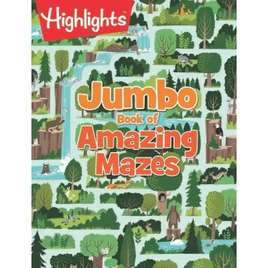 Jumbo Book of Amazing Mazes 10/15/2017 - by Highlights (Paperback) image {1}