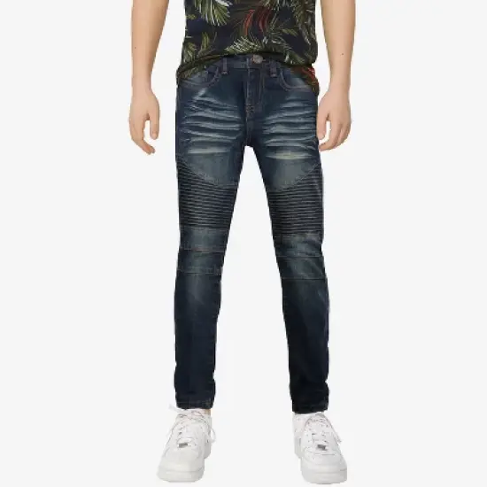 X RAY Little Boy's Moto Jeans image {6}