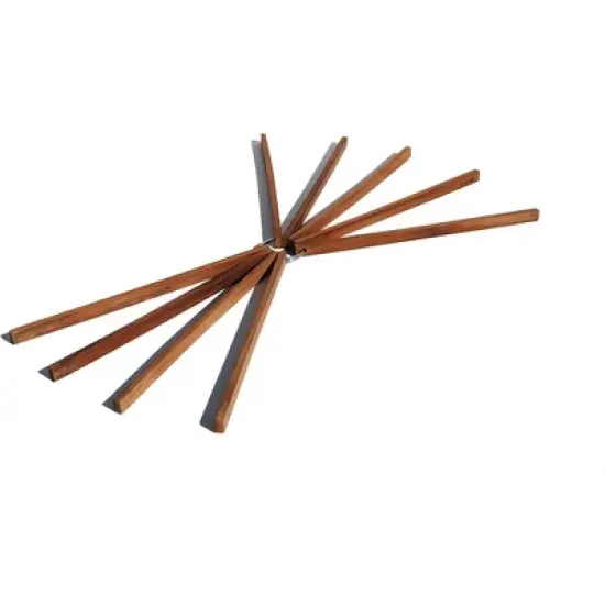 XXD Bamboo Universal 1, 2 or 3 Foldable Chopstick, Pot-Coaster, or Trivet image {6}