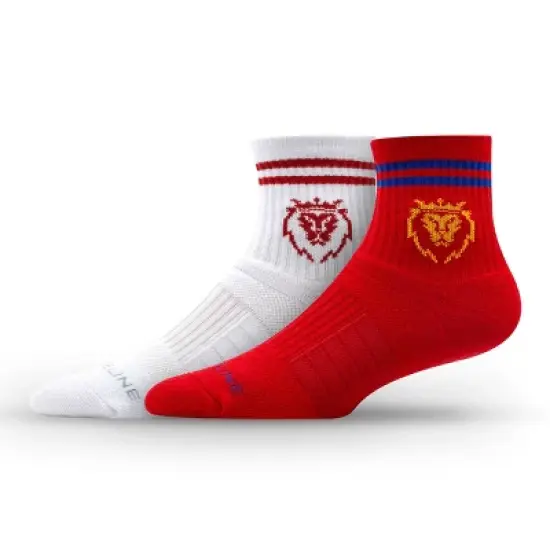 MLS Real Salt Lake Half Calf Knit 2pk Socks image {3}