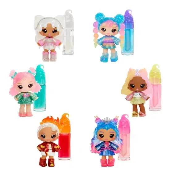 YummiLand Amber Cinnamon Doll with DIY Lip Gloss Kit: Creativity Focus, Wavy White Hair, Scented, Fashion Doll image {5}