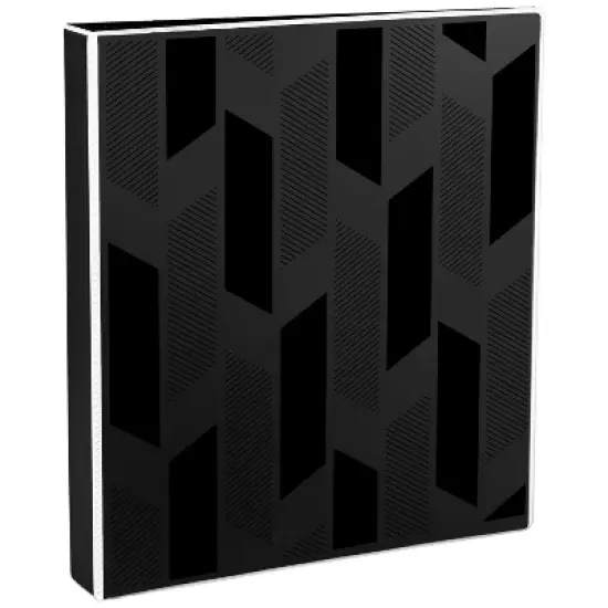 Avery Dual Effect Heavy-Duty 3 Ring Binder, 1 Inch Slant Rings, Black Binder (03218) image {9}