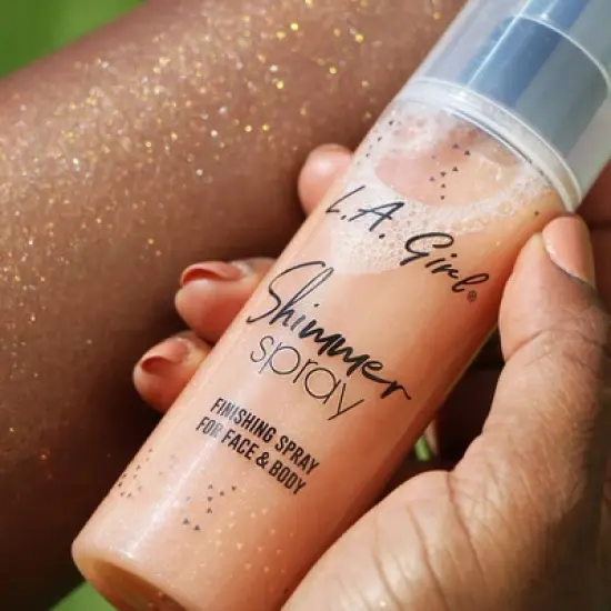 L.A. Girl Shimmer Rose Gold Setting Spray - 2.7 fl oz image {3}