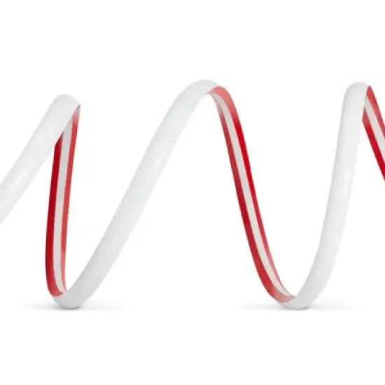 Stockroom Plus 16.5 Feet Flexible Quarter-Round Trim for Wall Edges, Self-Adhesive Peel and Stick PVC Molding, 198.0x0.8x0.5in, White image {6}